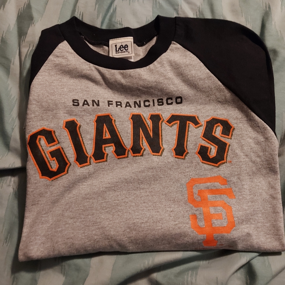 Vintage San Francisco Giants Men's Large Lee Sports Baseball T Shirt